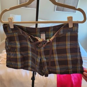 Patagonia plaid shorts